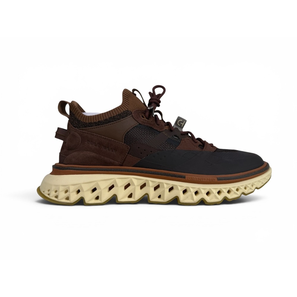 Cole Haan 5ZG Work Sneaker Mens 9.5‎ Black Walnut Brown C36096 Zerogrand